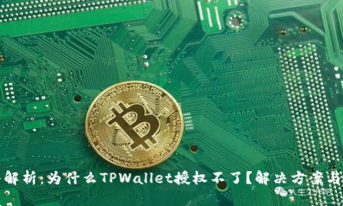 深入解析:为什么TPWallet授权不了?解决方案与建议